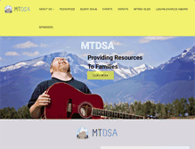 Tablet Screenshot of mtdsa.org